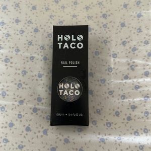 NEW Holo Taco Everything Taco glitter nail polish